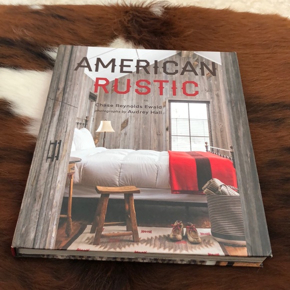 American Rustic coffee table book